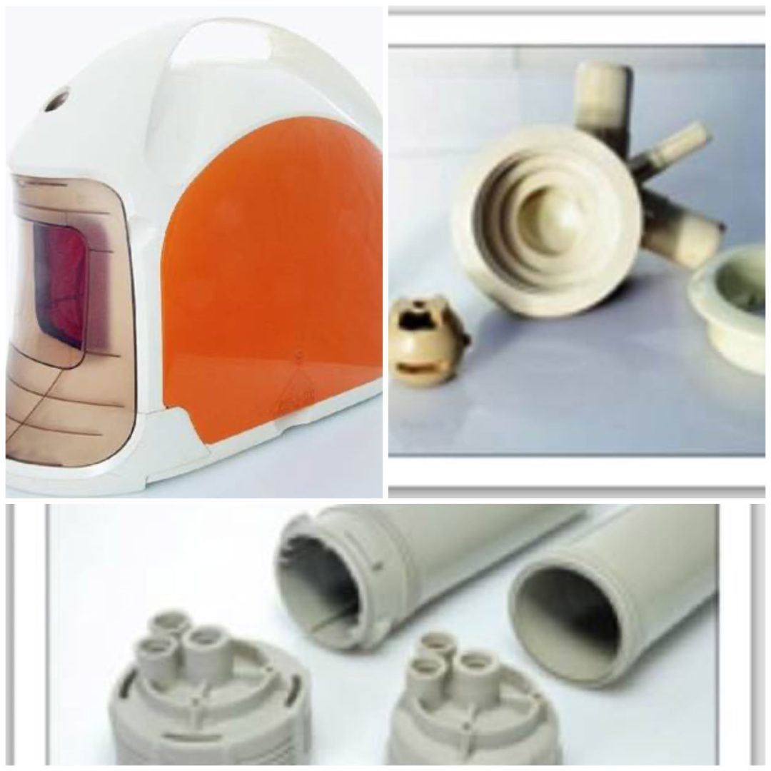 Collage Household appliances and beauty products